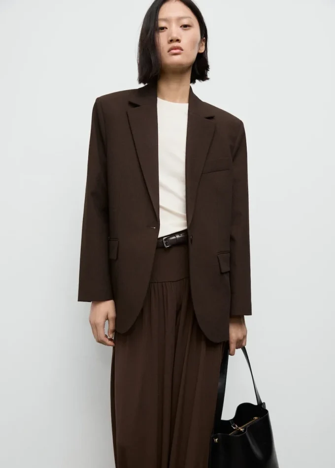 Sako s rovným střihem