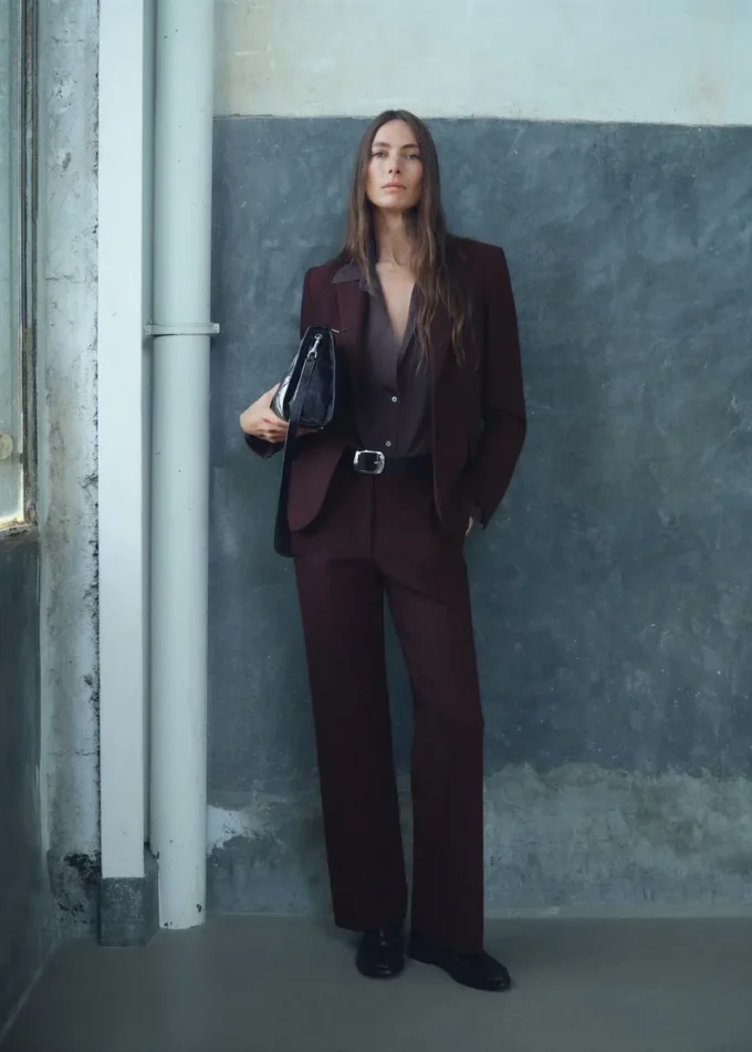 Sako s rovným střihem