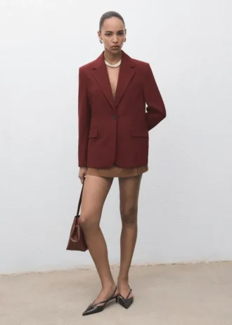 Sako s rovným střihem Sako s rovným střihem