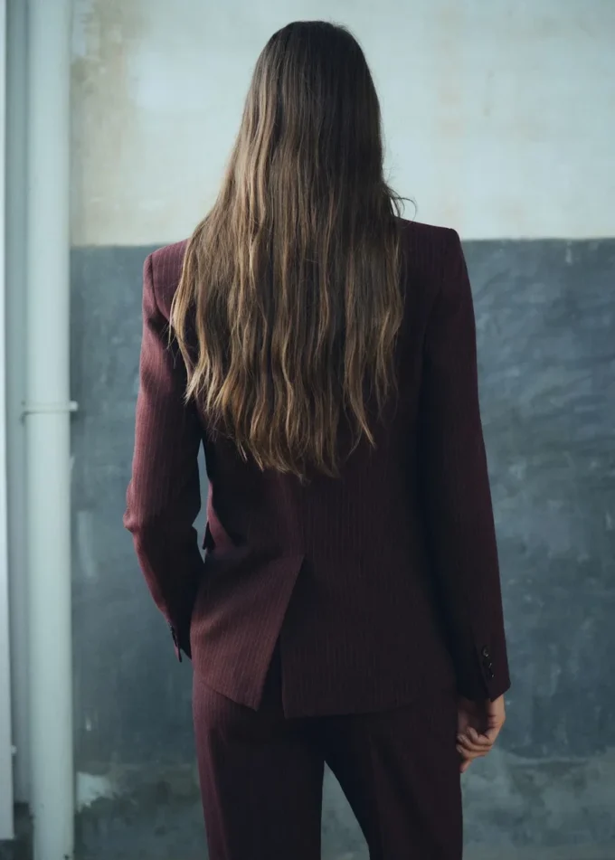 Sako s rovným střihem