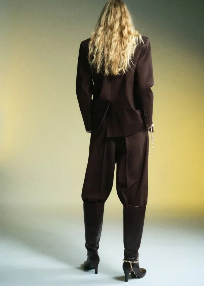 Sako s rovným střihem