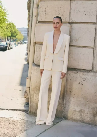 Sako s saténovými klopami Sako s saténovými klopami