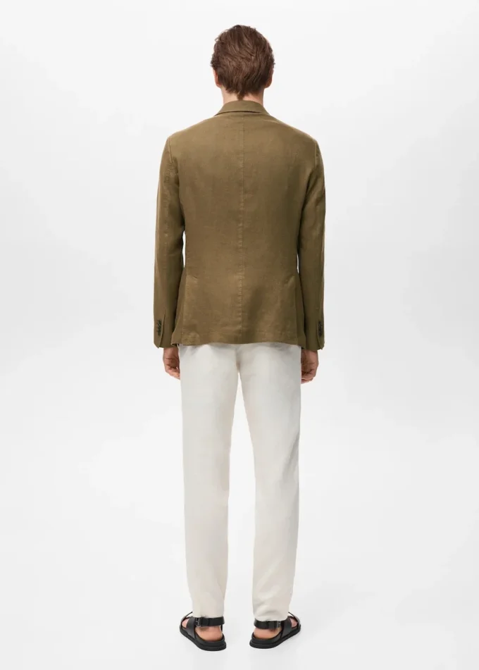 Sako Salerno 100 % len, slim fit Sako Salerno 100 % len, slim fit