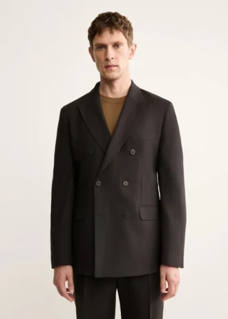 Sako z 100% italské vlny s dvojitým zapínáním