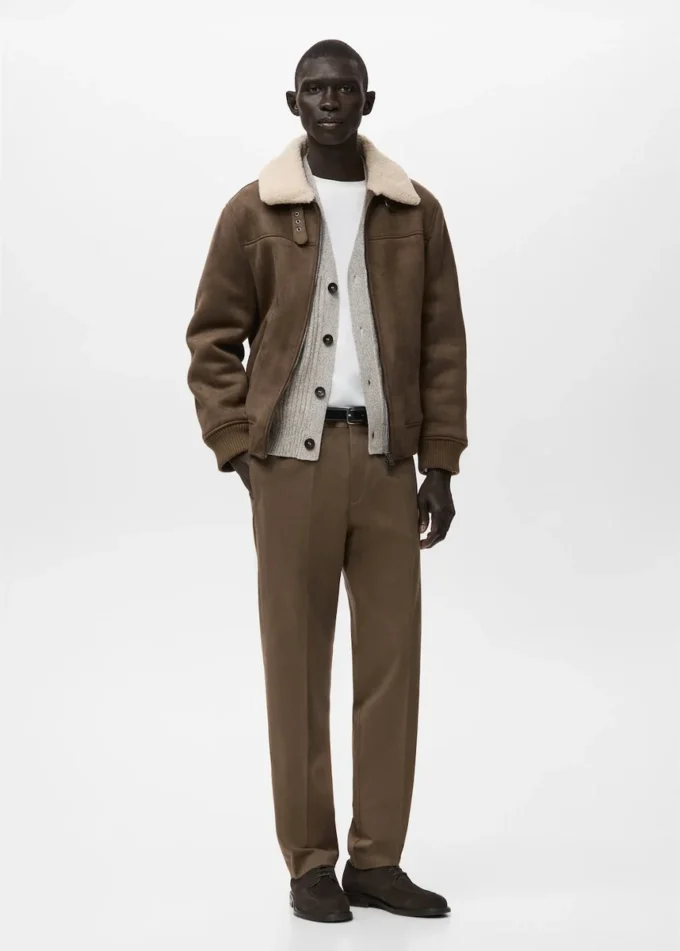 Sako z umělé semišové kůže Sako z umělé semišové kůže