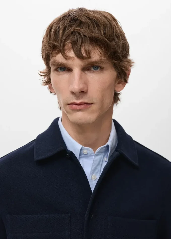 Sako z vlněné směsi s kapsami Sako z vlněné směsi s kapsami