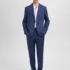 Salerno 100% lněné slim fit kalhoty Salerno 100% lněné slim fit kalhoty