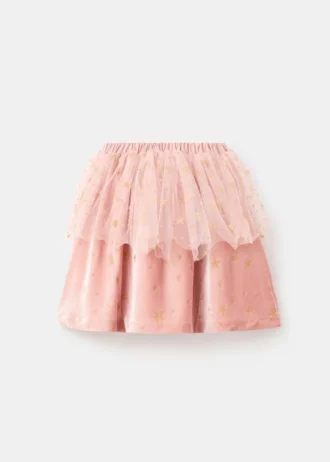 Sametová sukně s hvězdami