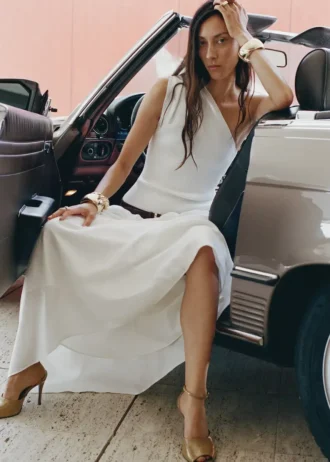 Sandály na podpatku s kotníkovou manžetou