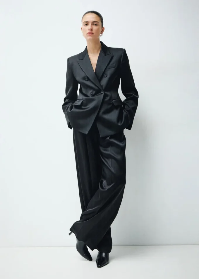 Saténové sako Saténové sako