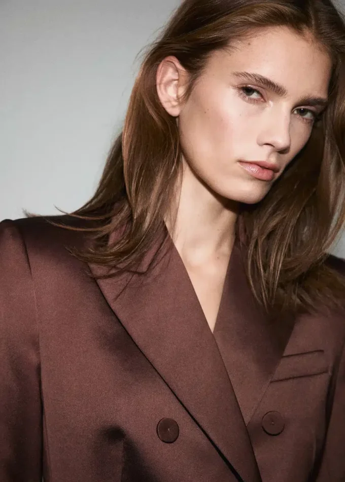 Saténové sako Saténové sako