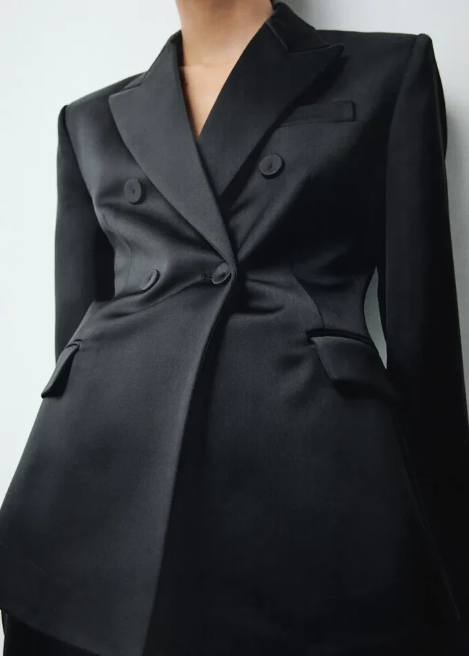 Saténové sako Saténové sako