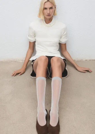 Semišové baleríny Semišové baleríny