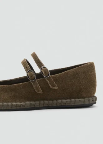 Semišové baleríny