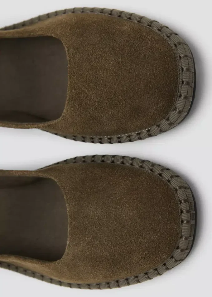 Semišové baleríny Semišové baleríny