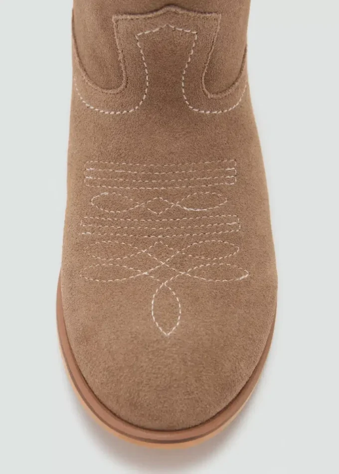 Semišové kožené boty Semišové kožené boty