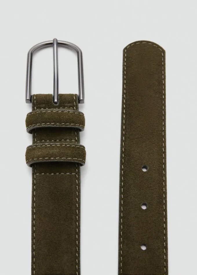 Semišový kožený pásek Semišový kožený pásek