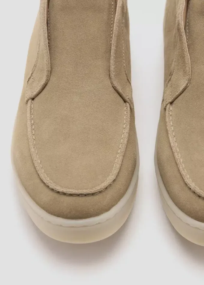 Semišové kotníkové boty Semišové kotníkové boty