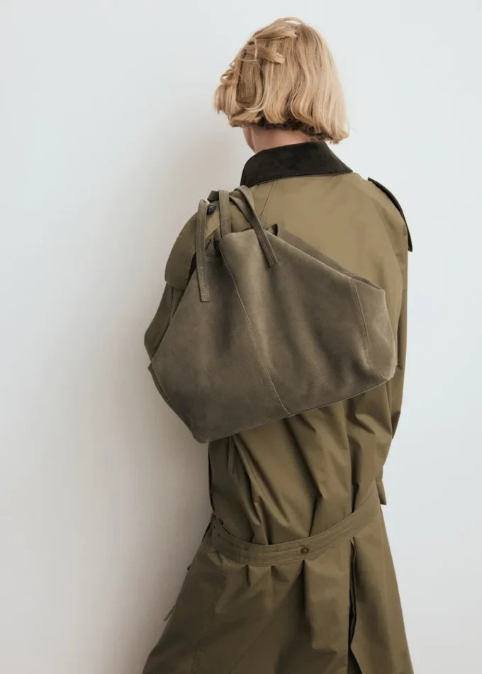 Semišová nákupní taška Semišová nákupní taška