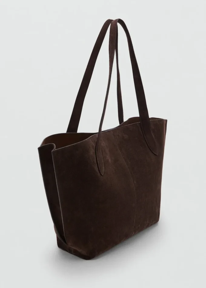 Semišová nákupní taška Semišová nákupní taška