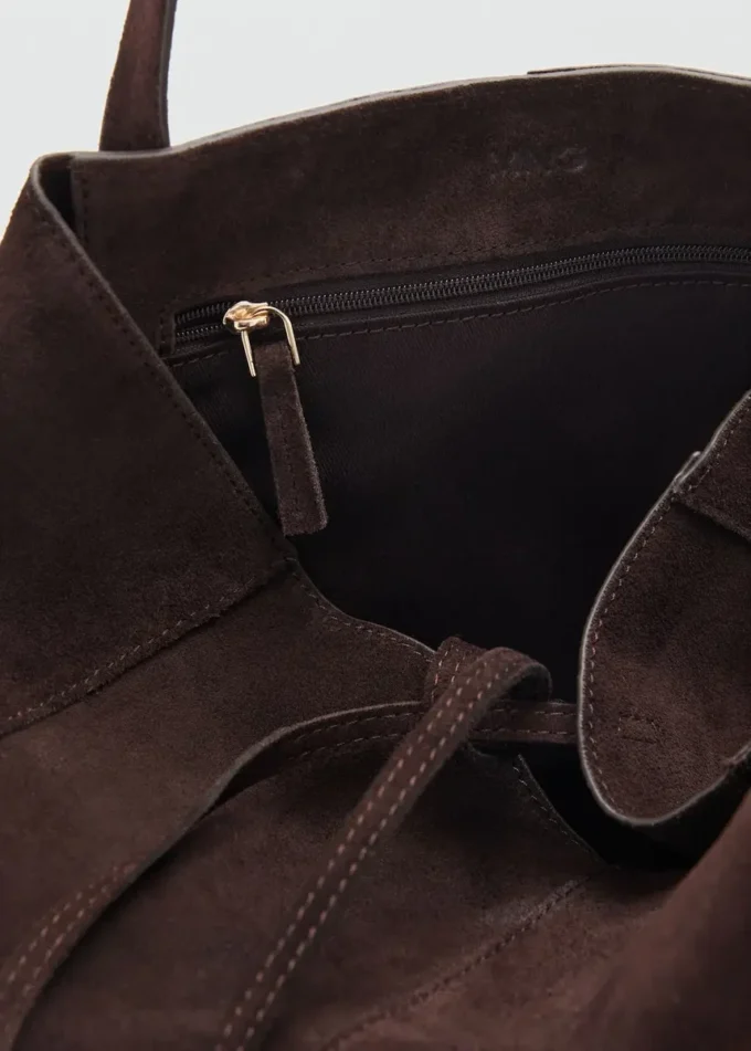 Semišová nákupní taška Semišová nákupní taška