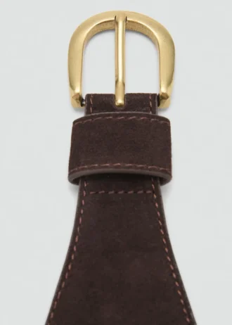 Semišový opasek obi