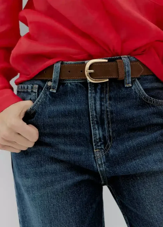 Semišový pásek Semišový pásek