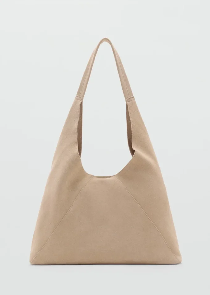 Semišová taška přes rameno