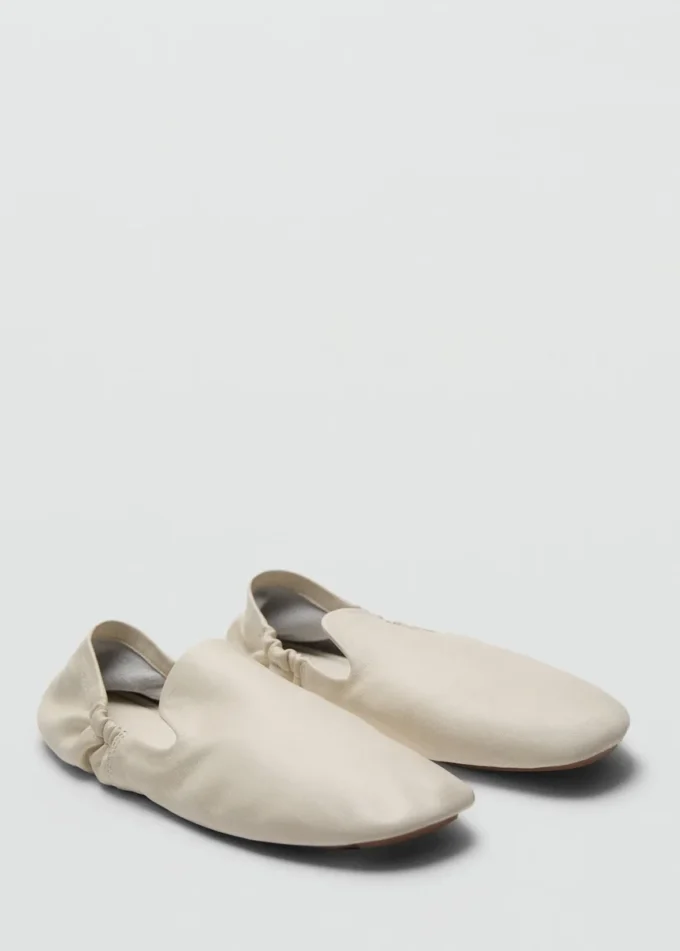 Shrnuté kožené boty Shrnuté kožené boty