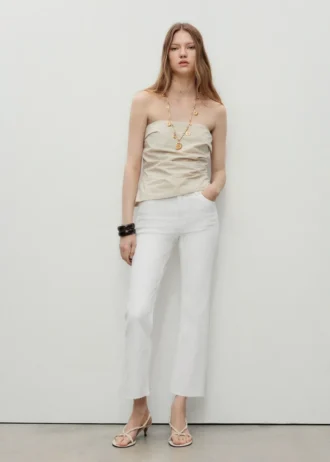 Sienna zvonové zkrácené džíny