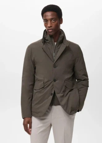 Skládací vodoodpudivá prošívaná bunda Thermolite®.