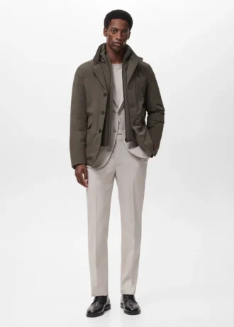 Skládací vodoodpudivá prošívaná bunda Thermolite®.