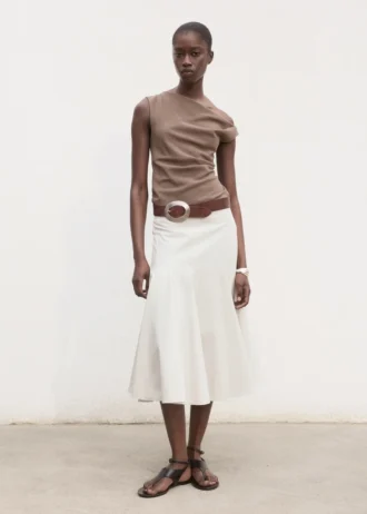 Skládaná midi sukně