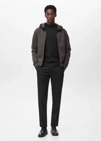 Slim-fit flanelové kalhoty Thermolite®