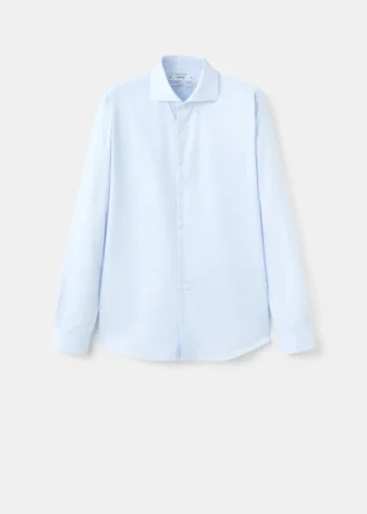 Slim fit košile s tisíci pruhy