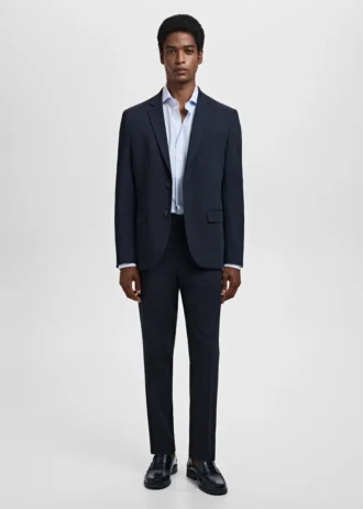 Slim fit košile s tisíci pruhy