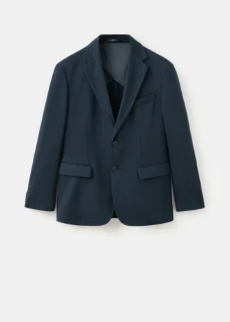 Slim fit sako s mikrostrukturou Slim fit sako s mikrostrukturou