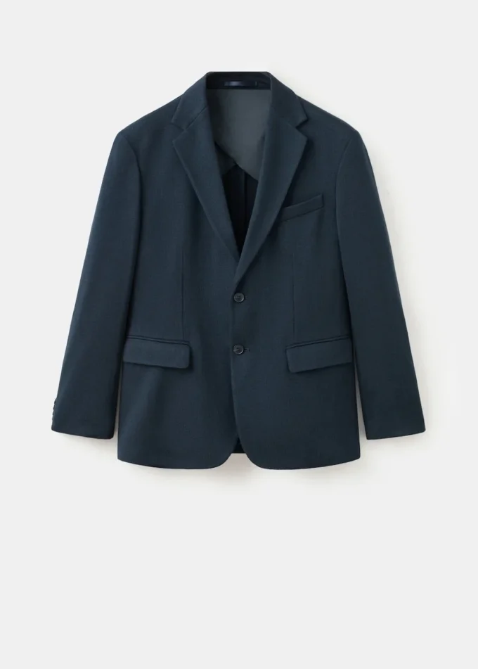 Slim fit sako s mikrostrukturou Slim fit sako s mikrostrukturou