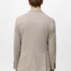 Slim fit sako z melírované vlny Slim fit sako z melírované vlny
