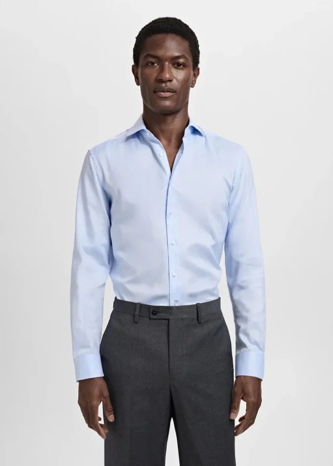 Slim fit strukturovaná košile Slim fit strukturovaná košile