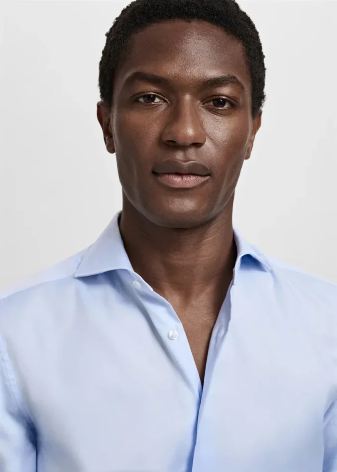 Slim fit strukturovaná košile Slim fit strukturovaná košile