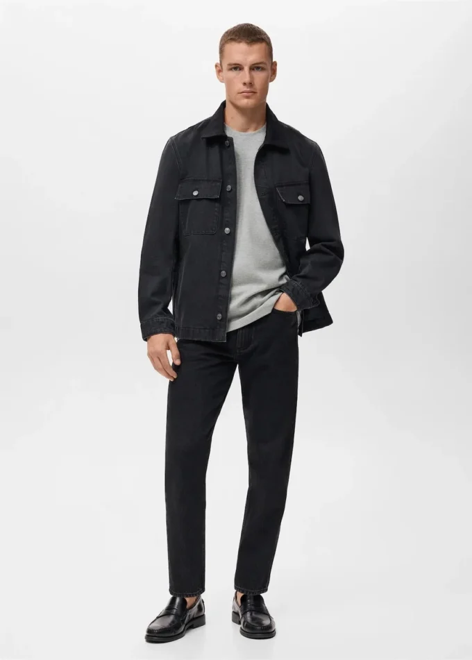 Středně těžké tričko s regular střihem Středně těžké tričko s regular střihem