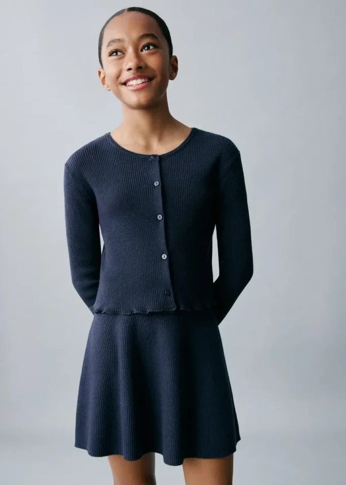 Sukně s copánkovým vzorem Sukně s copánkovým vzorem