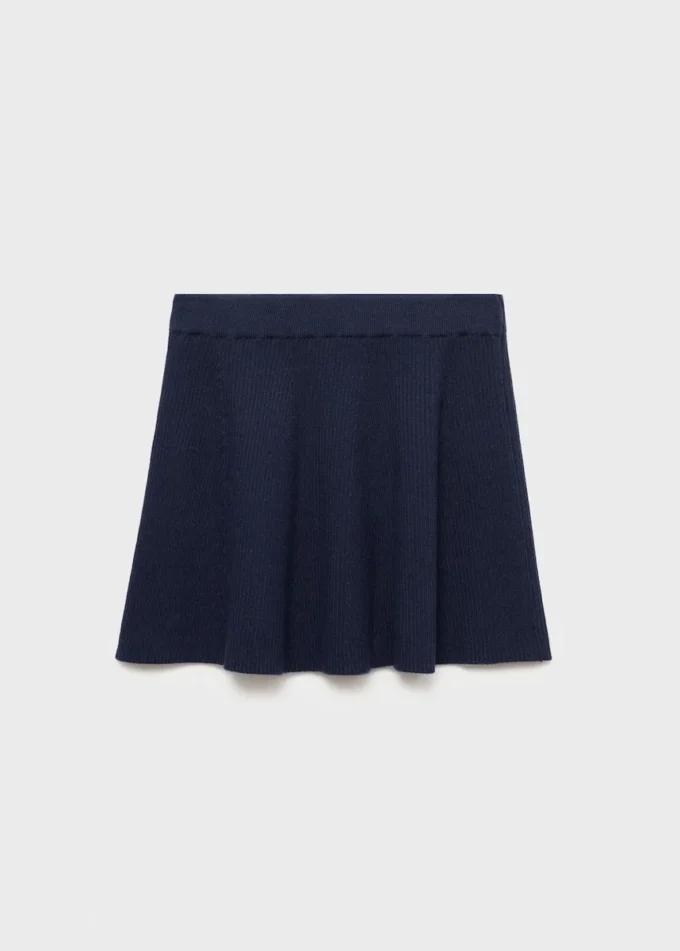 Sukně s copánkovým vzorem Sukně s copánkovým vzorem