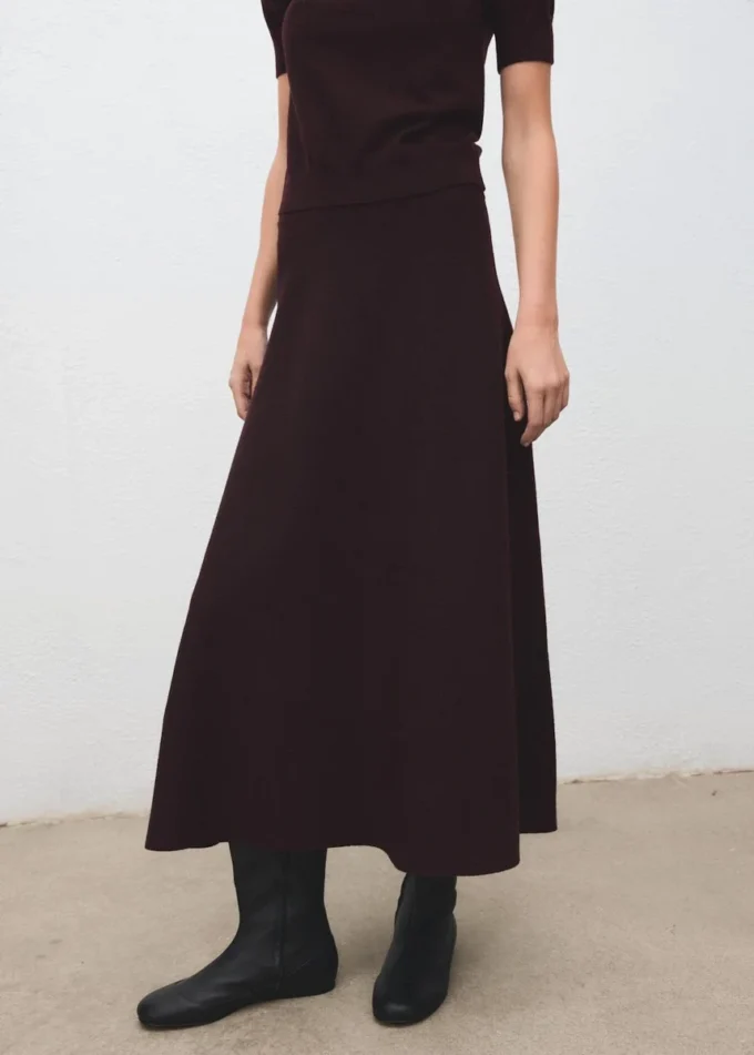 Sukně z vlněné směsi Sukně z vlněné směsi