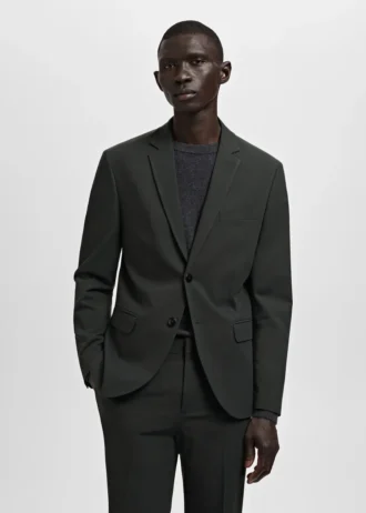 Super slim fit sako z elastické tkaniny Super slim fit sako z elastické tkaniny