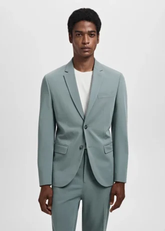 Super slim fit sako z elastické tkaniny Super slim fit sako z elastické tkaniny