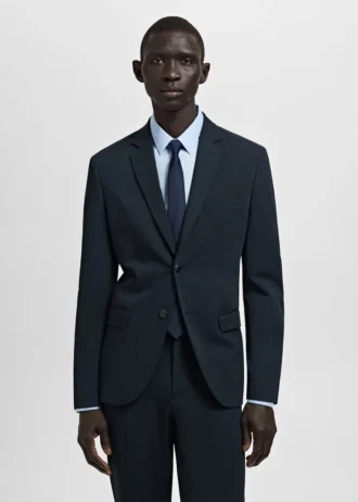 Super slim fit sako z elastické tkaniny Super slim fit sako z elastické tkaniny