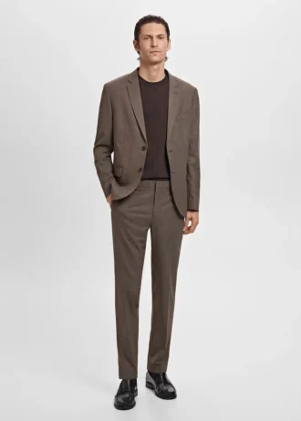 Super slim fit sako z elastické tkaniny Super slim fit sako z elastické tkaniny