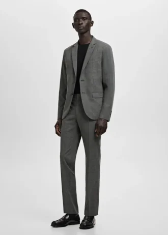 Super slim fit sako z elastické tkaniny Super slim fit sako z elastické tkaniny